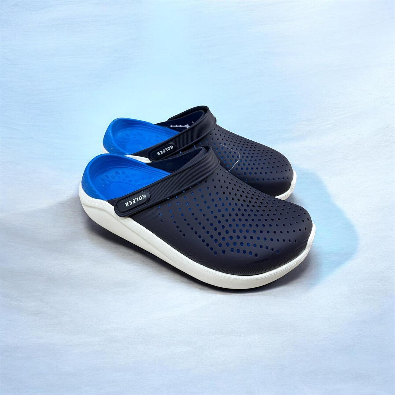 Home Crocs Blue Shark